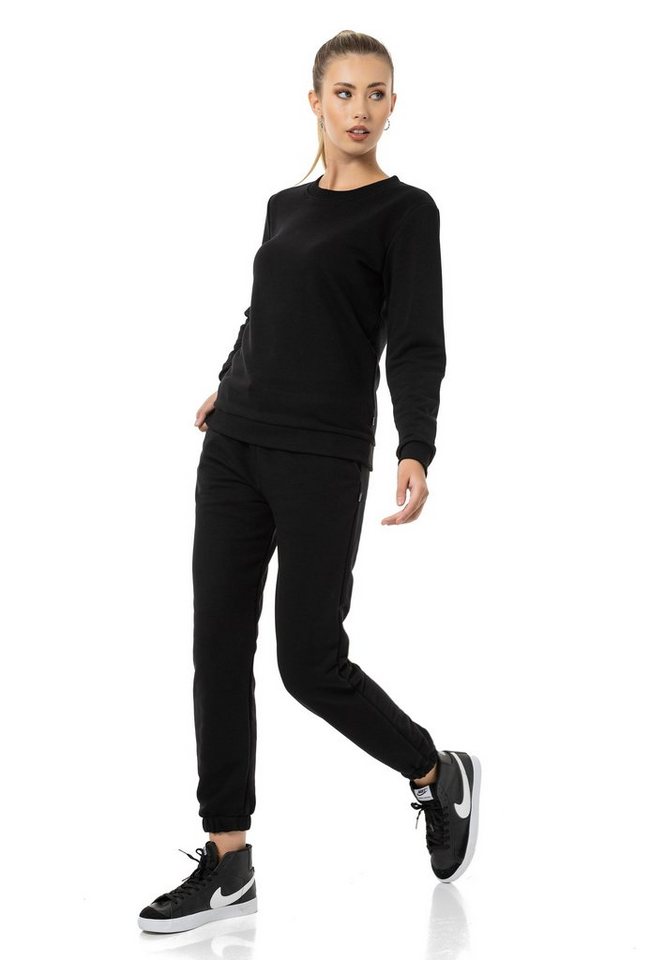 RedBridge Jogginganzug Sweatshirt mit Sweatpant Premium Basic (Set, 2-tlg) – Bild 3 von 5