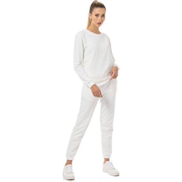 RedBridge Jogginganzug Sweatshirt mit Sweatpant Premium Basic (Set, 2-tlg)