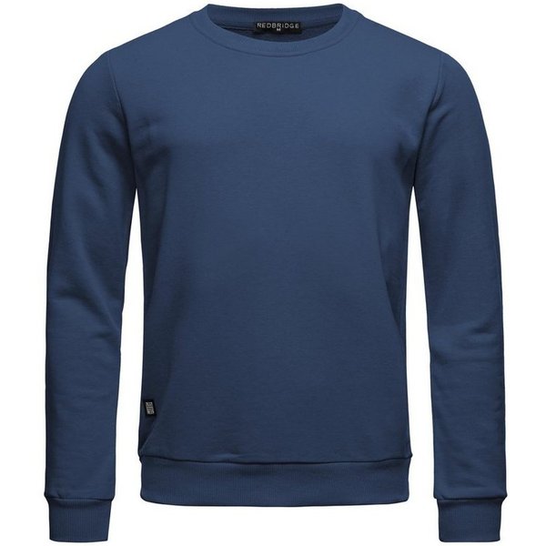 RedBridge Sweatshirt Basic Langarmshirt - Rundhals, regular fit, vielseitig