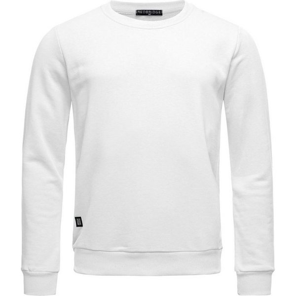RedBridge Sweatshirt Basic Langarmshirt - Rundhals, regular fit, vielseitig