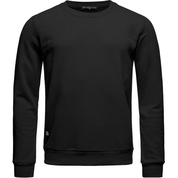 RedBridge Sweatshirt Basic Langarmshirt - Rundhals, regular fit, vielseitig