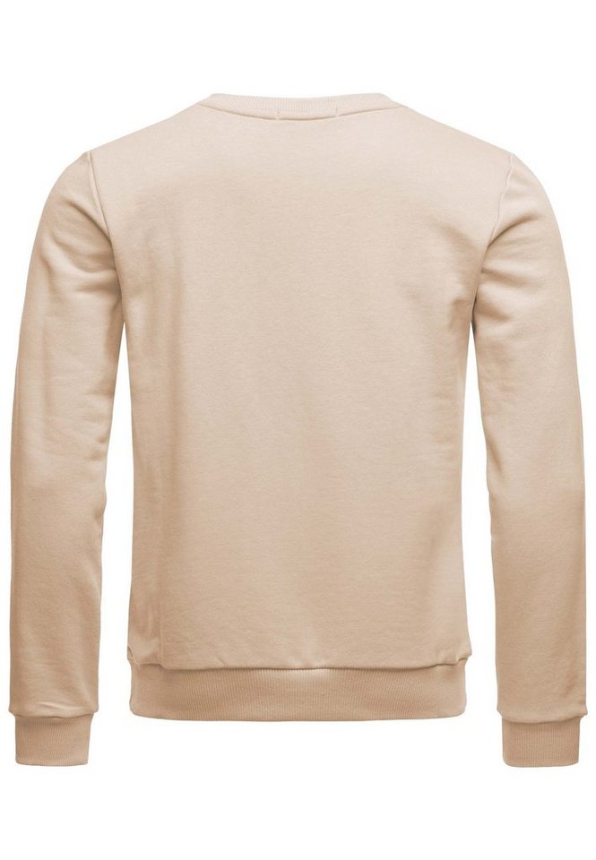 RedBridge Sweatshirt Basic Langarmshirt - Rundhals, regular fit, vielseitig – Bild 2 von 2