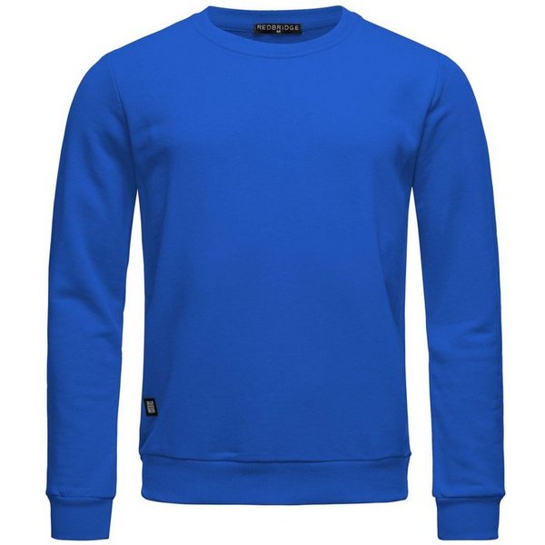 RedBridge Sweatshirt Basic Langarmshirt - Rundhals, regular fit, vielseitig