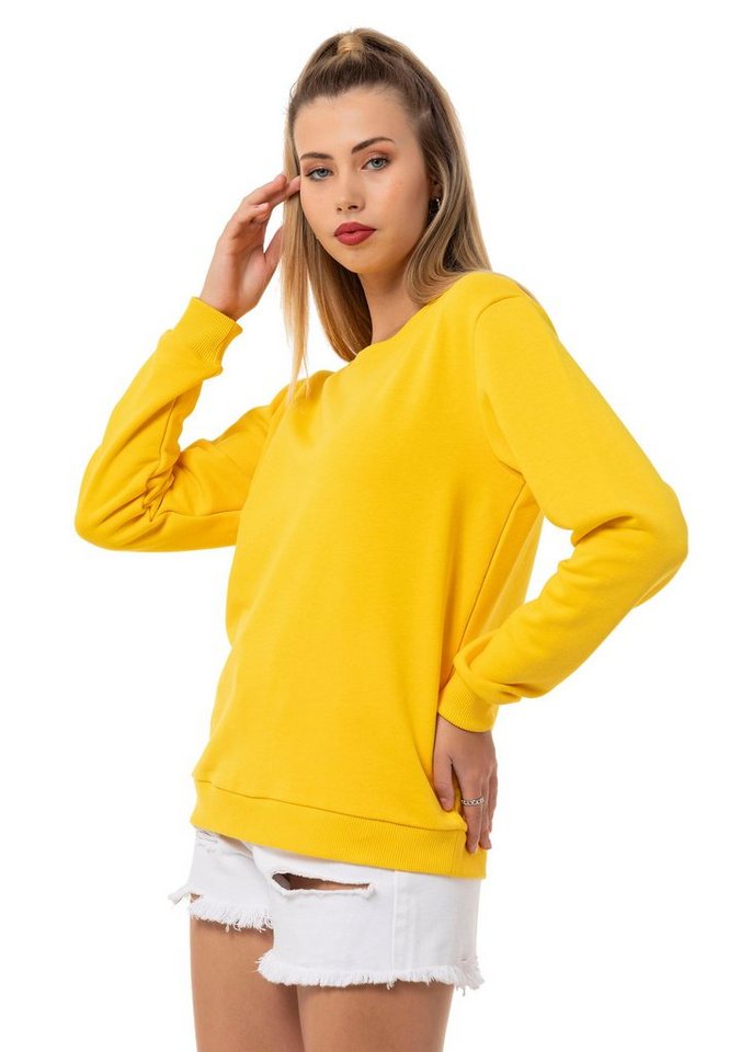 RedBridge Sweatshirt mit Rundhals – weiche Sweatware, Rippbündchen – Bild 2 von 5