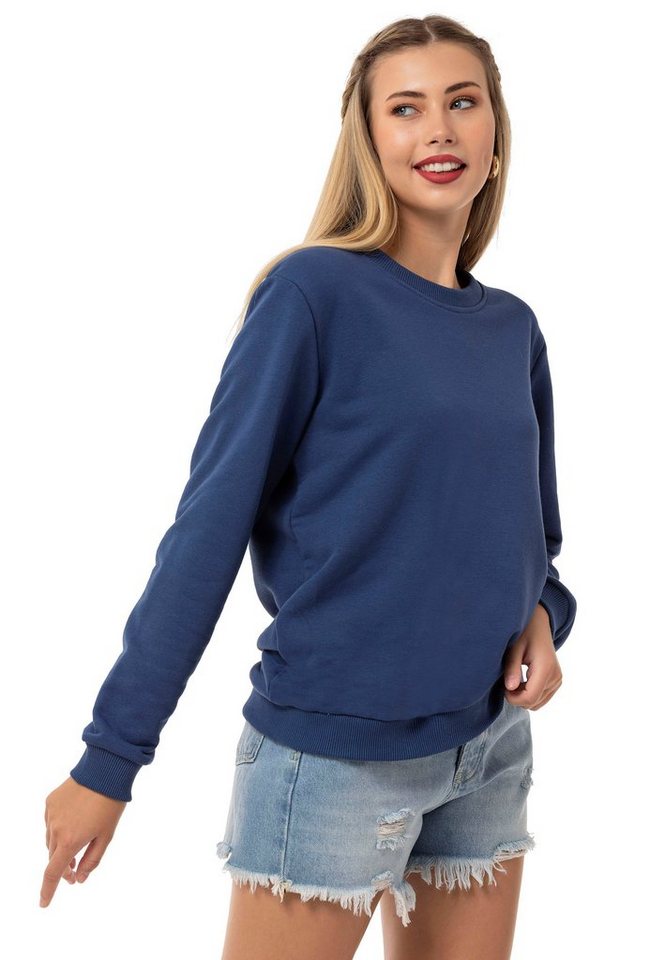 RedBridge Sweatshirt mit Rundhals – weiche Sweatware, Rippbündchen – Bild 2 von 5