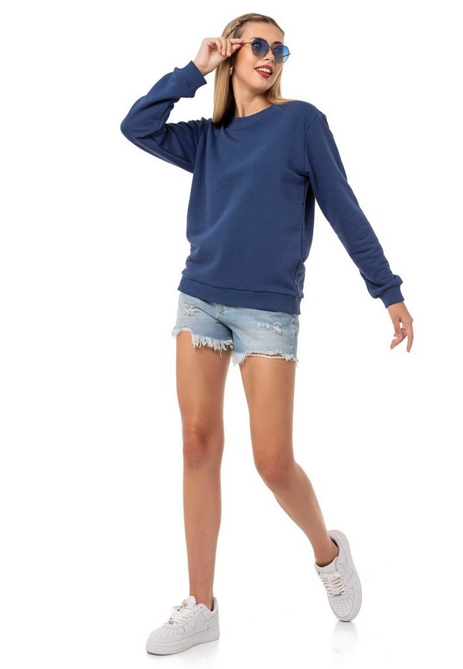 RedBridge Sweatshirt mit Rundhals – weiche Sweatware, Rippbündchen – Bild 5 von 5