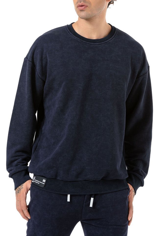 RedBridge Sweatshirt Red Bridge Herren Sweatshirt Pullover – Bild 4 von 5