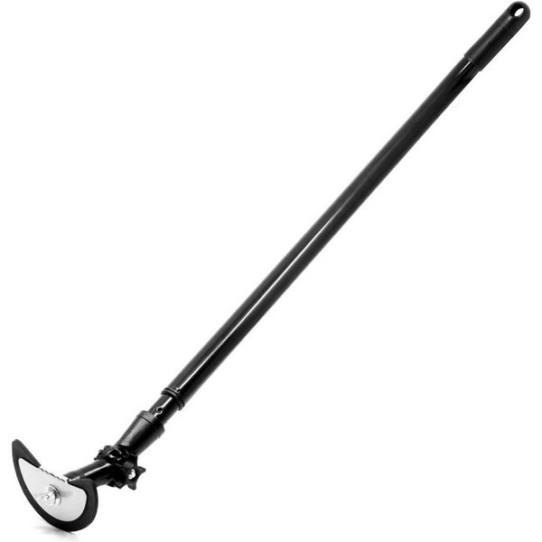 Redecker Reinigungsbürsten-Set Dachrinnenreiniger Regenrinne Schaber Reiniger mit Teleskopstiel black, Regenrinne, Dachrinne, (bis zu 1,35 m ausziehbar, 1-tlg.,