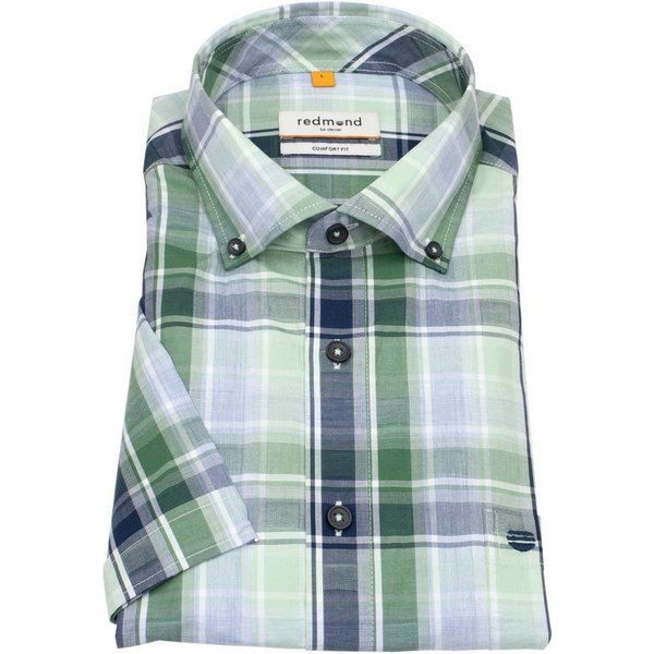 Redmond Kurzarmhemd Button-Down-Kragen