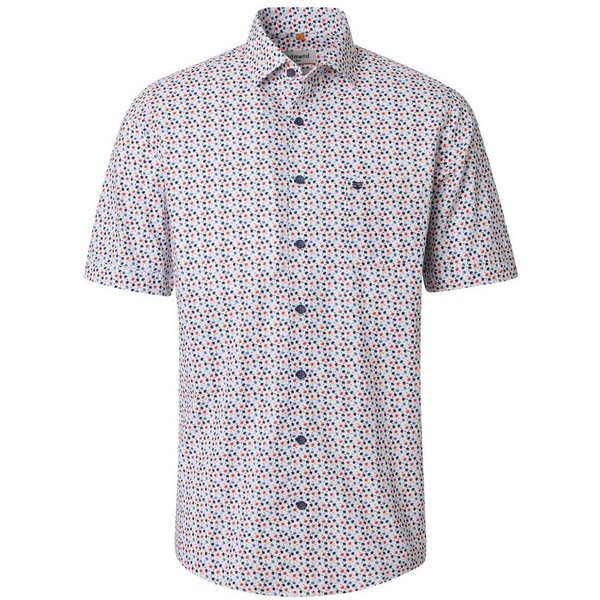Redmond Kurzarmhemd Print Comfort Fit