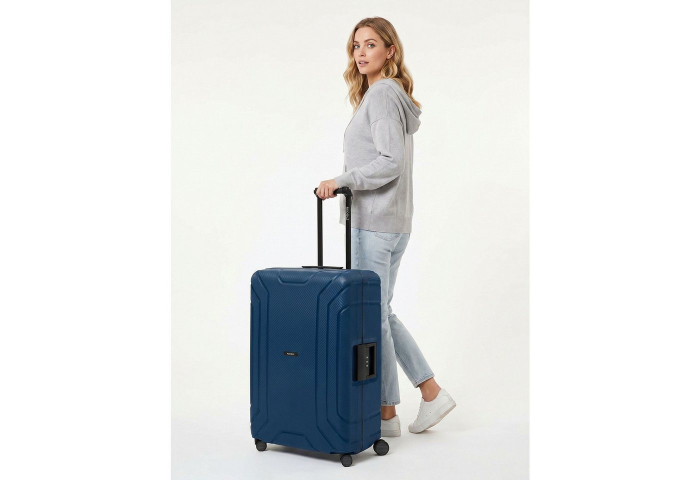 Redolz Hartschalen-Trolley Essentials 15, 4 Rollen, Polypropylen – Bild 3 von 5