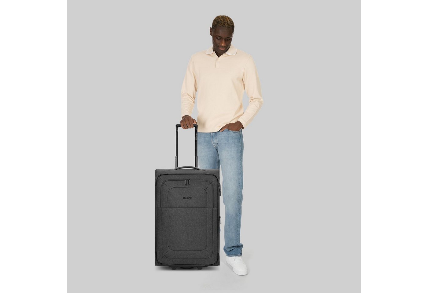 Redolz Weichgepäck-Trolley Essentials 12, 2 Rollen, Polyester – Bild 2 von 5