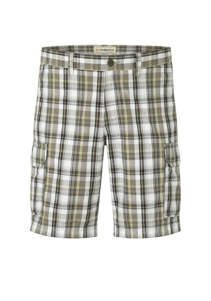 Redpoint Cargobermudas CALGARY Cargoshorts mit Karomuster aus reiner Baumwolle – Bild 2 von 5