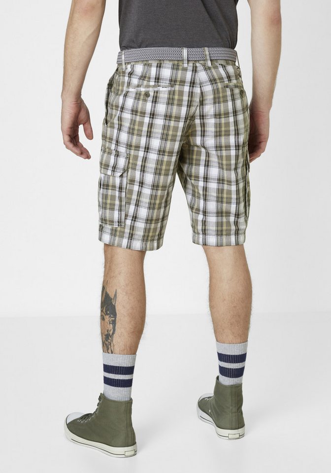 Redpoint Cargobermudas CALGARY Cargoshorts mit Karomuster aus reiner Baumwolle – Bild 3 von 5