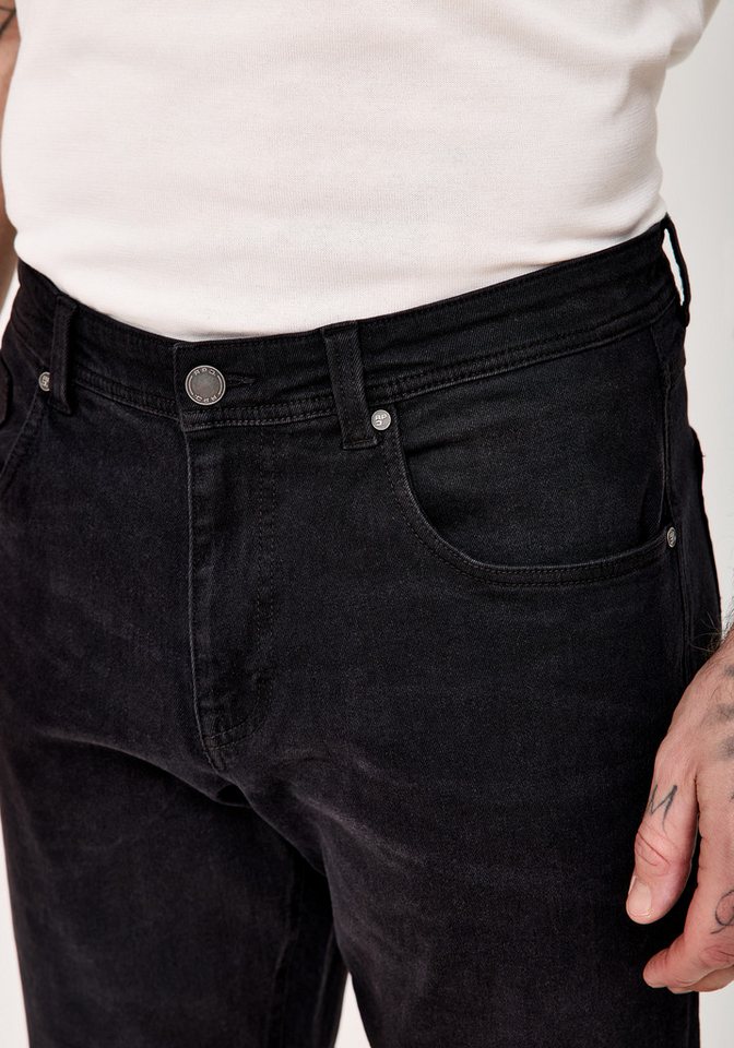 Redpoint Jeansbermudas SHERBROOKE 5-Pocket Jeans Bermudas mit Stretch – Bild 5 von 5