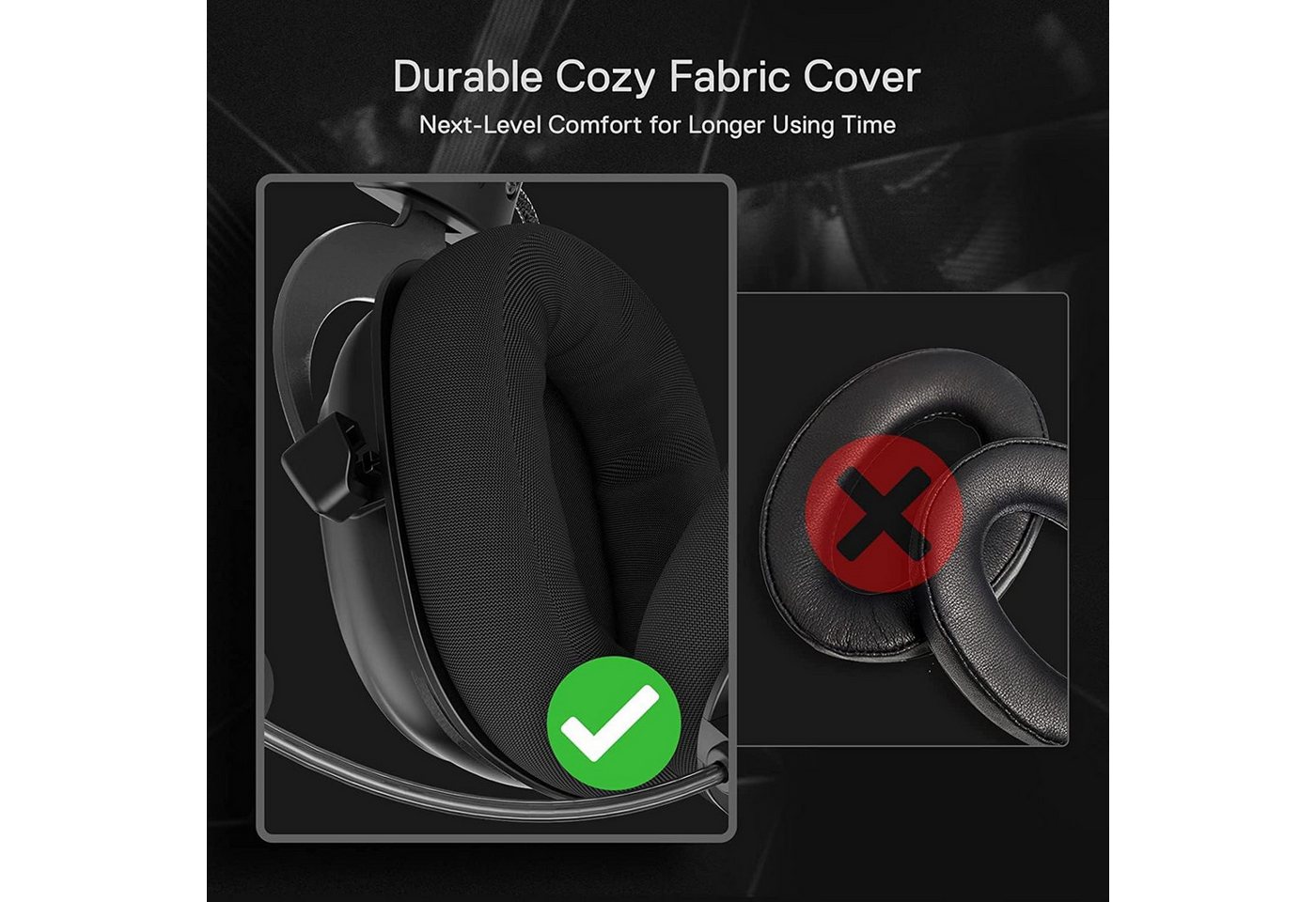 Redragon Redragon H510 Zeus Gaming-Headset mit Kabel 7.1 Surround-Sound schwarz Headset – Bild 5 von 5