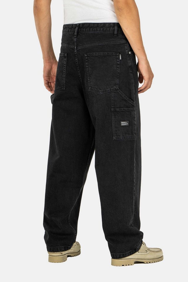 REELL Stretch-Jeans Baggy Worker – Bild 3 von 5