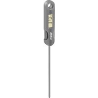 Reer Badethermometer Digitales Flaschenthermometer "FoodTemp" 22x2x1,5 cm grau, 1-tlg.