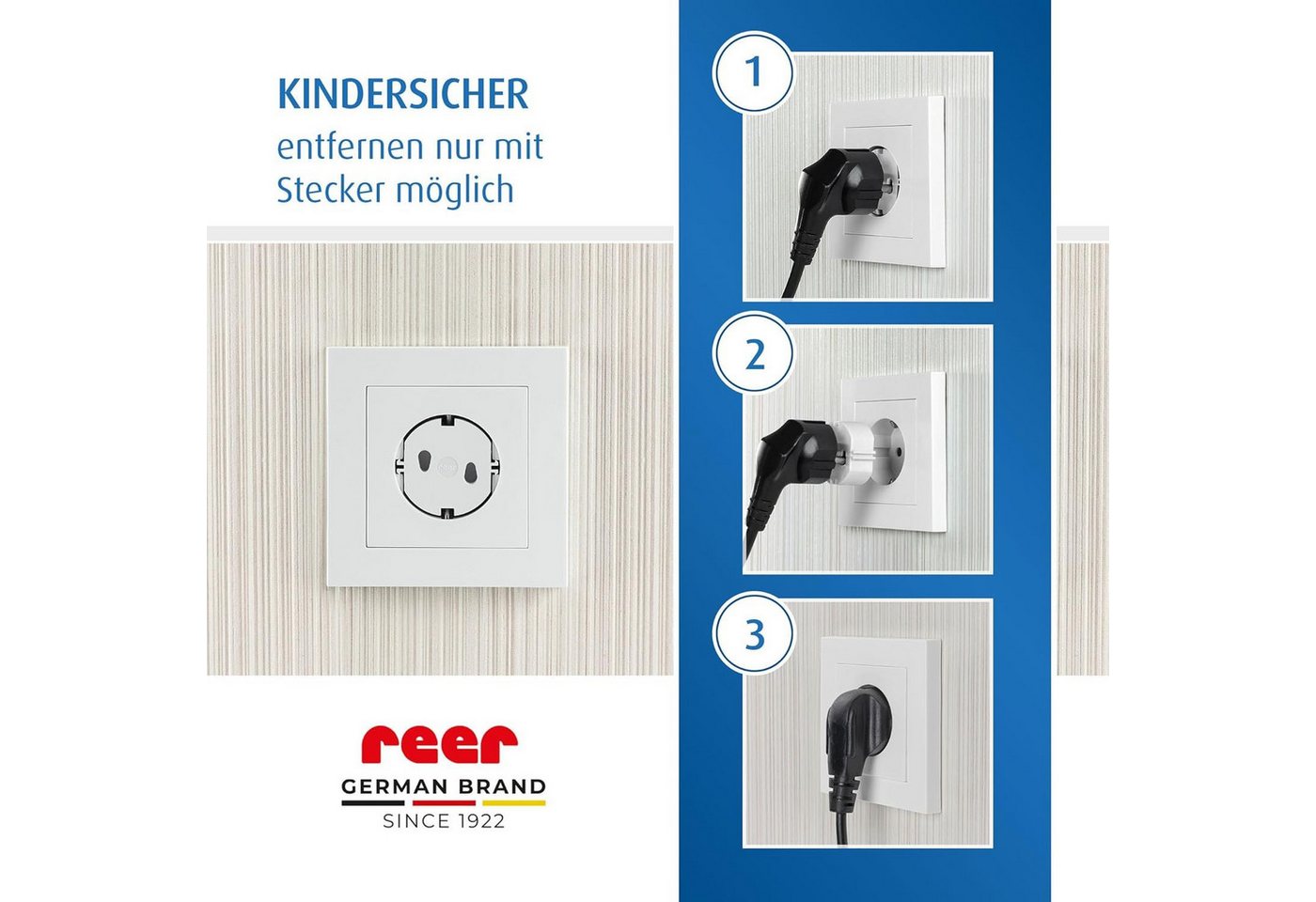 Reer Kindersicherung Weiß, Weiß – Bild 5 von 5