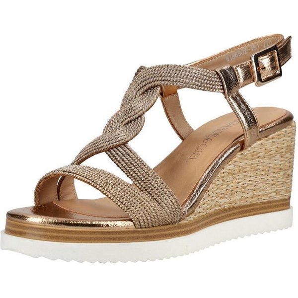 Regarde Le Ciel Regarde Le Ciel Sandalen Leder Keilsandalette