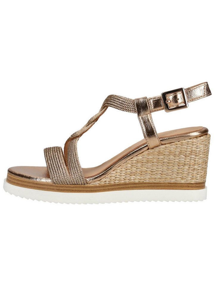 Regarde Le Ciel Regarde Le Ciel Sandalen Leder Keilsandalette – Bild 2 von 5