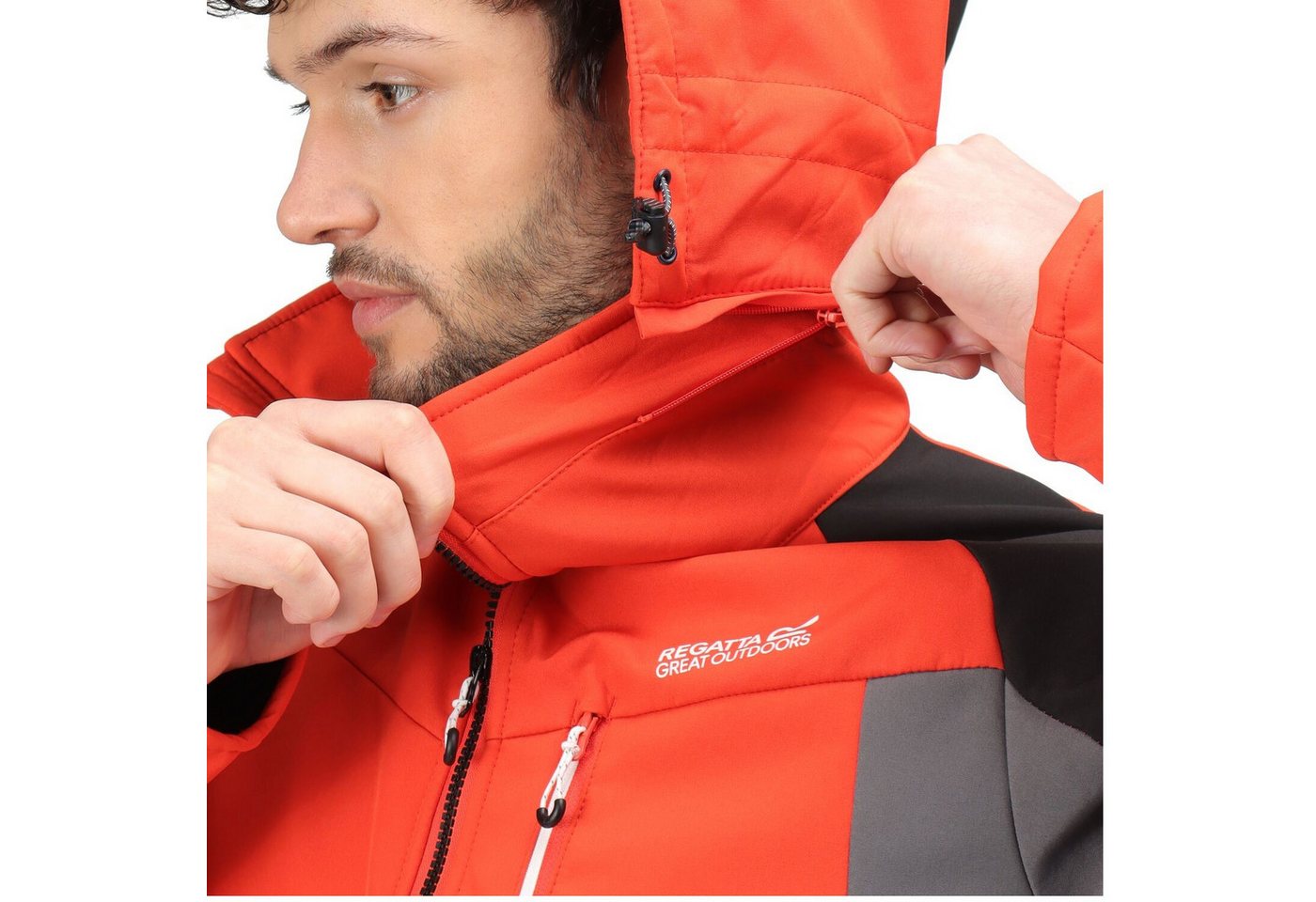 Regatta Funktionsjacke Softshelljacke Hewitts VII – Bild 3 von 5