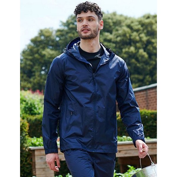 Regatta Professional Regenjacke wasserdichte, winddichte Herren Regenjacke / Windjacke für Männer verstaubar in Tasche / Beutel