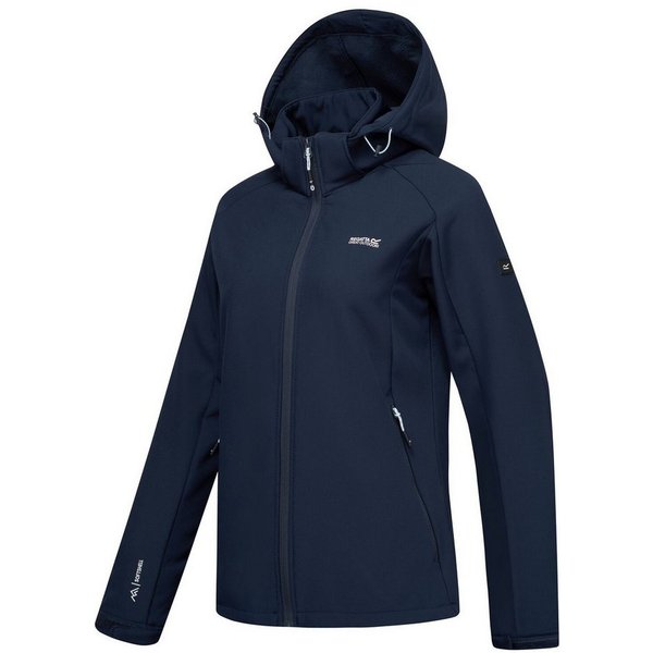 Regatta Softshelljacke Deyana mit abnhembare Kapuze