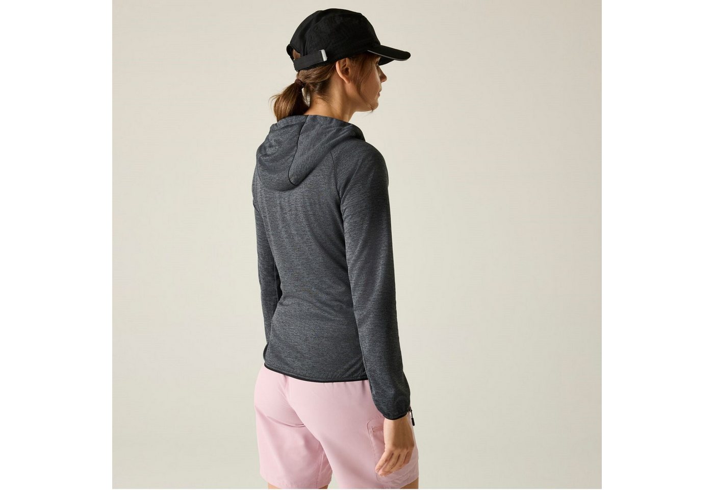 Regatta Strickfleecejacke Jacke mit Kapuze Ferna Midlayer – Bild 3 von 5