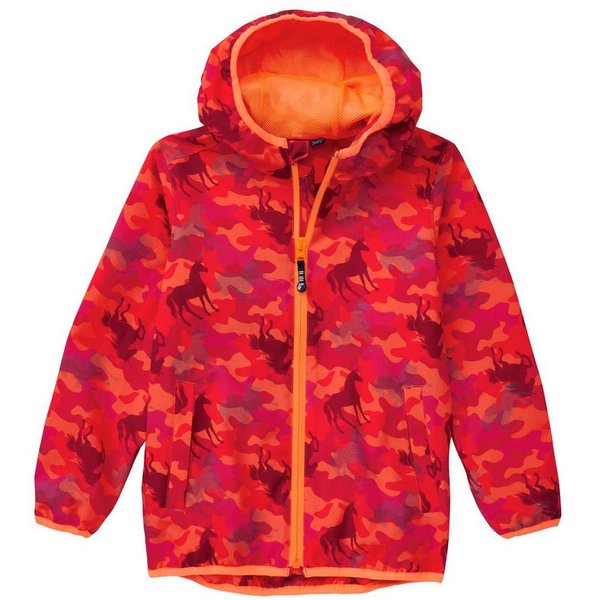 JAKO-O Regenjacke JAKO-O Kinder Regenjacke, Tier-Allover-Druck, fuchsia
