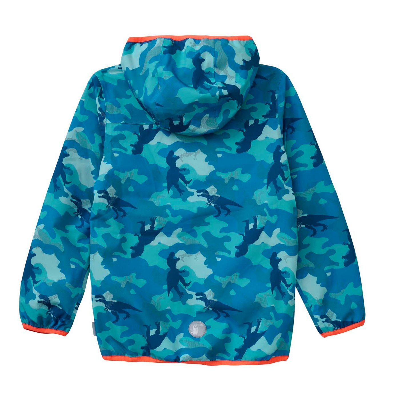 JAKO-O Regenjacke JAKO-O Kinder Regenjacke, Tier-Allover-Druck, azur – Bild 2 von 5