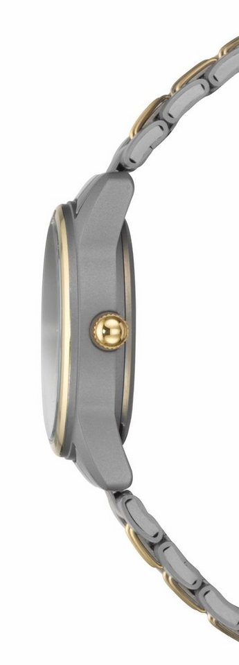 Regent Titanuhr F-429, 71709195, Armbanduhr, Damenuhr, Quarzuhr, Titanarmband, Ø ca. 26mm – Bild 3 von 4