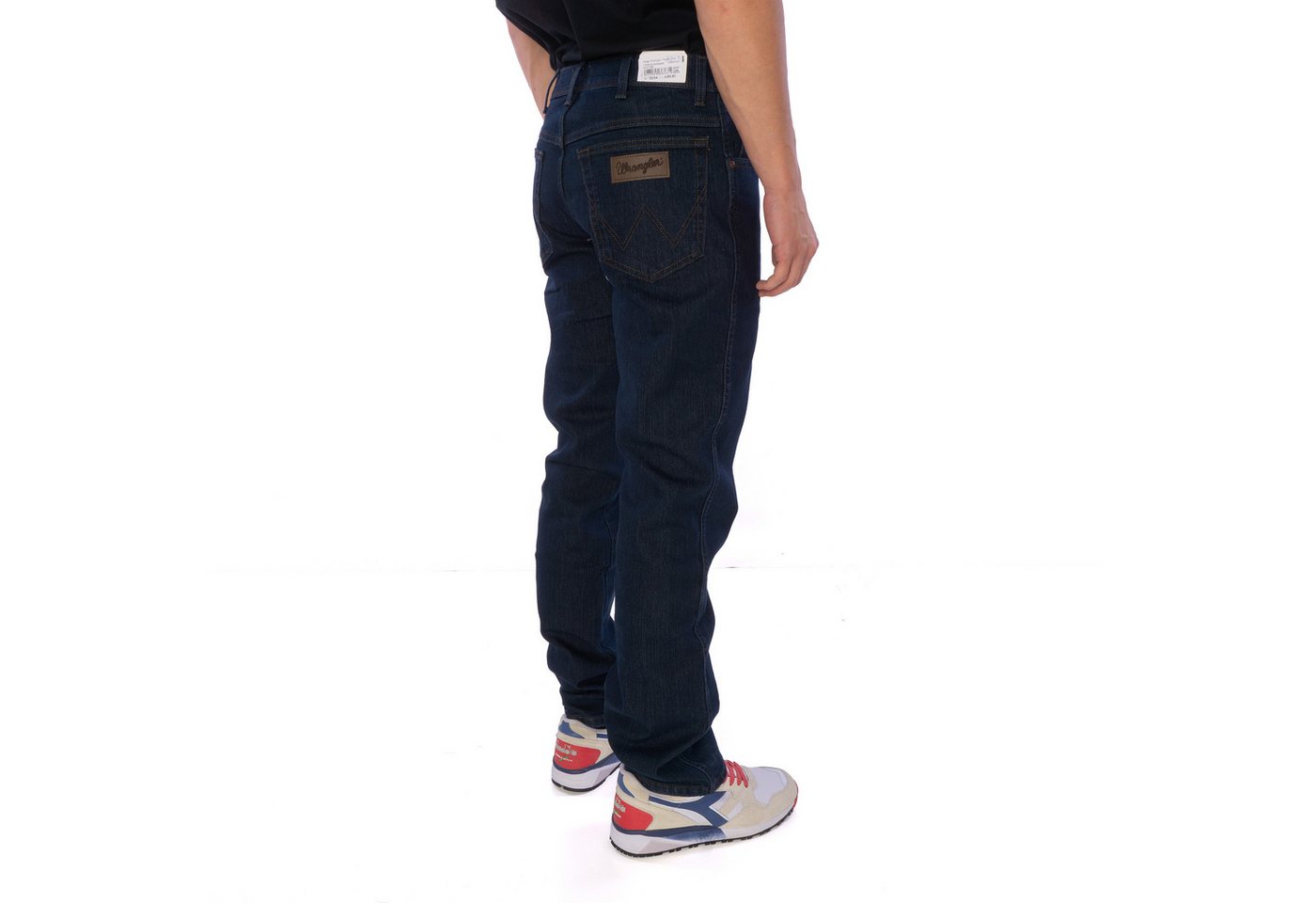 Wrangler Regular-fit-Jeans Hose Wrangler Texas blue black – Bild 2 von 2