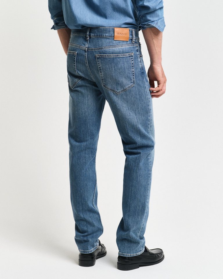 Gant Regular-fit-Jeans REGULAR GANT JEANS – Bild 3 von 5