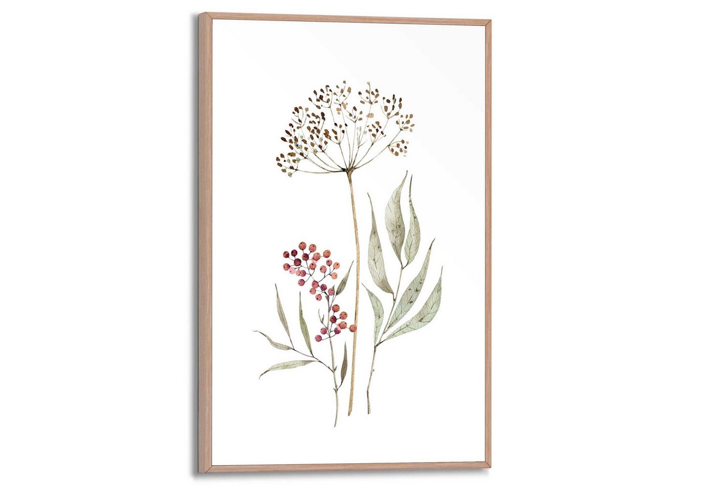 Reinders! Bild mit Rahmen Aqua Flowers – Bild 2 von 4