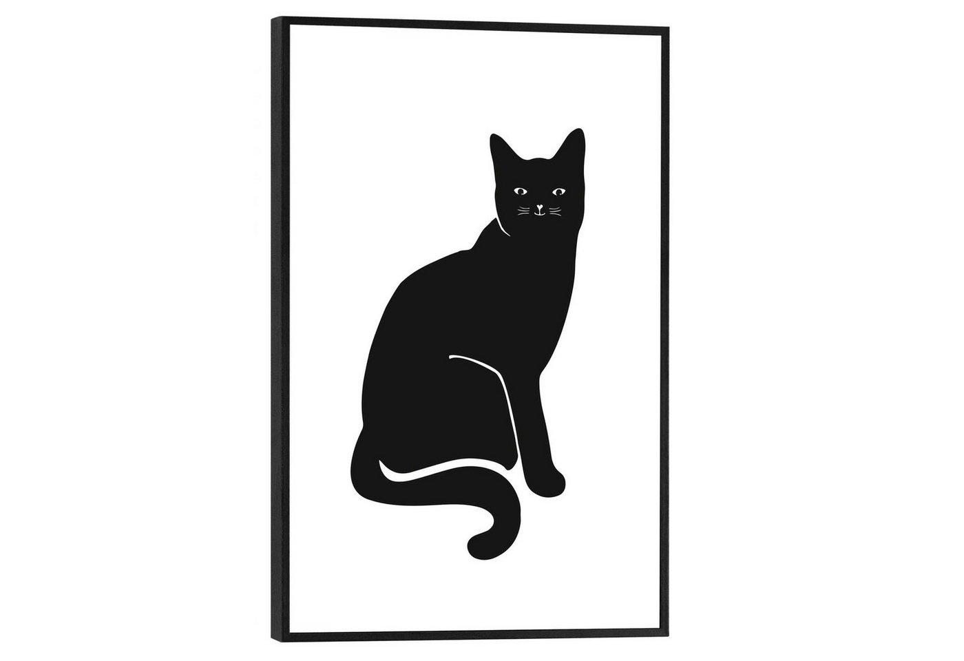 Reinders! Bild mit Rahmen Black Cat – Bild 2 von 4