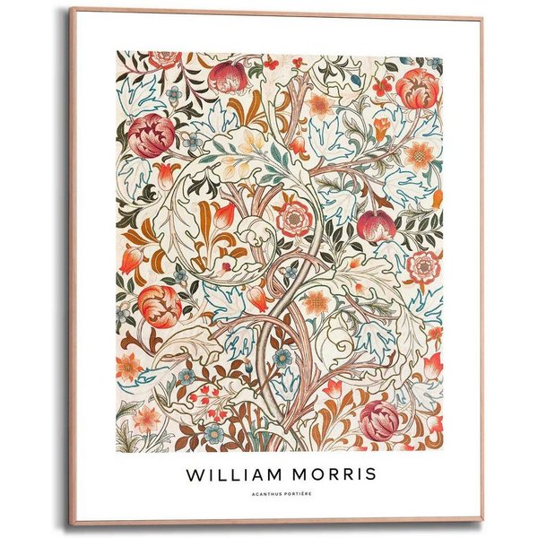 Reinders! Bild mit Rahmen Fantasy Art, William Morris