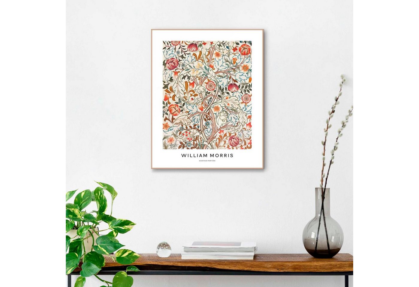 Reinders! Bild mit Rahmen Fantasy Art, William Morris – Bild 2 von 4