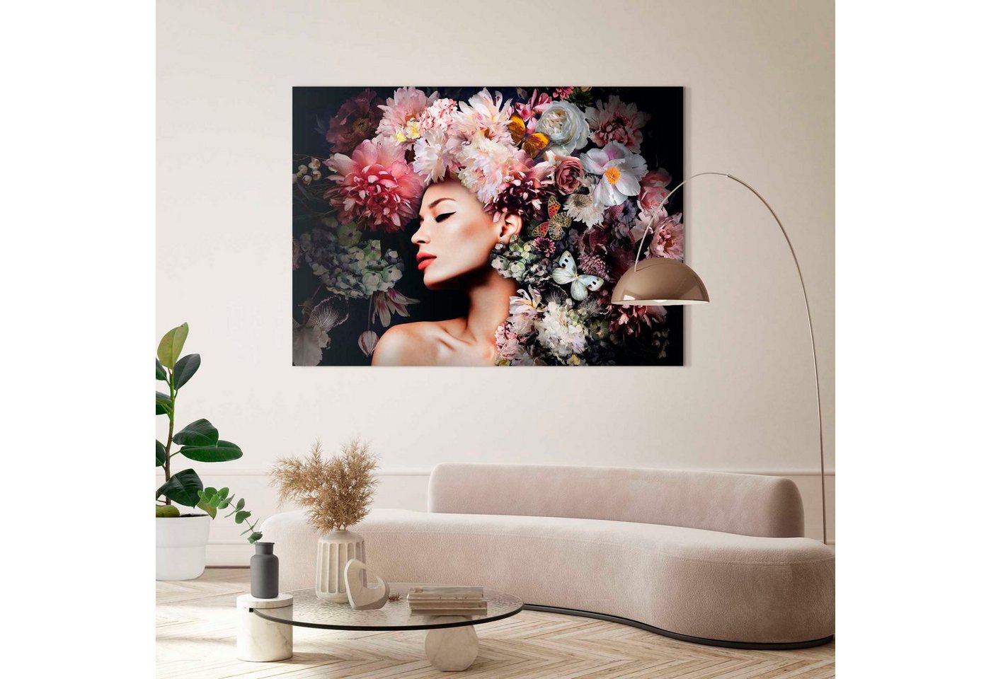 Reinders! Deco-Panel Frau mit Blumenhut – Bild 2 von 4