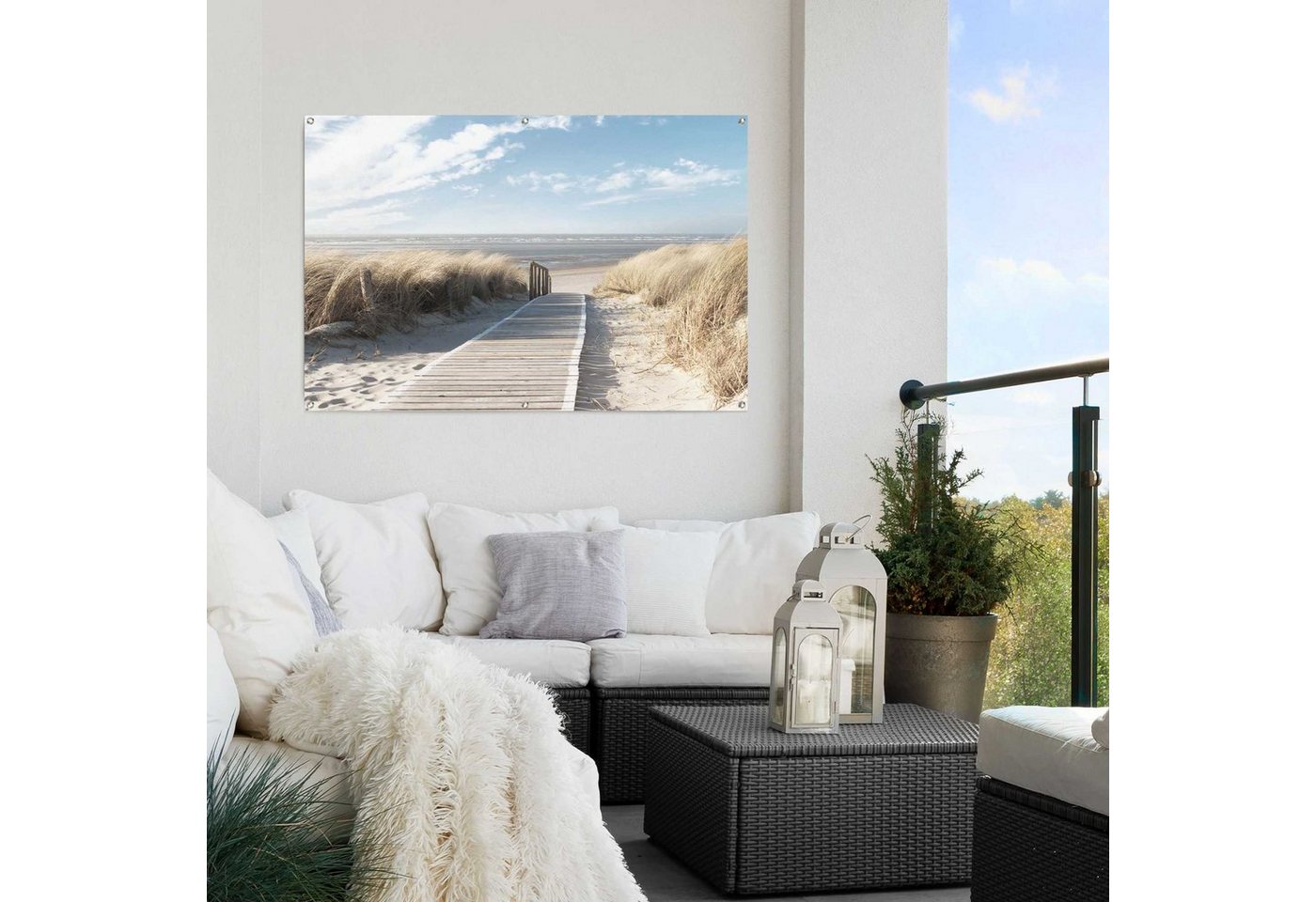 Reinders! Poster Dünen, leichtes und wasserfestes Gartenposter für den Außeneinsatz – Bild 2 von 4
