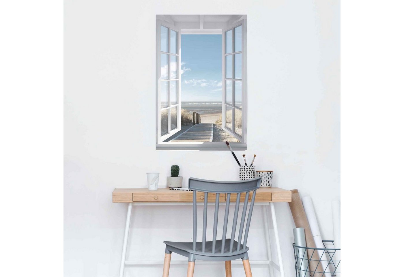 Reinders! Poster Poster Fensterblick Nordsee, Meer (1 St) – Bild 3 von 3