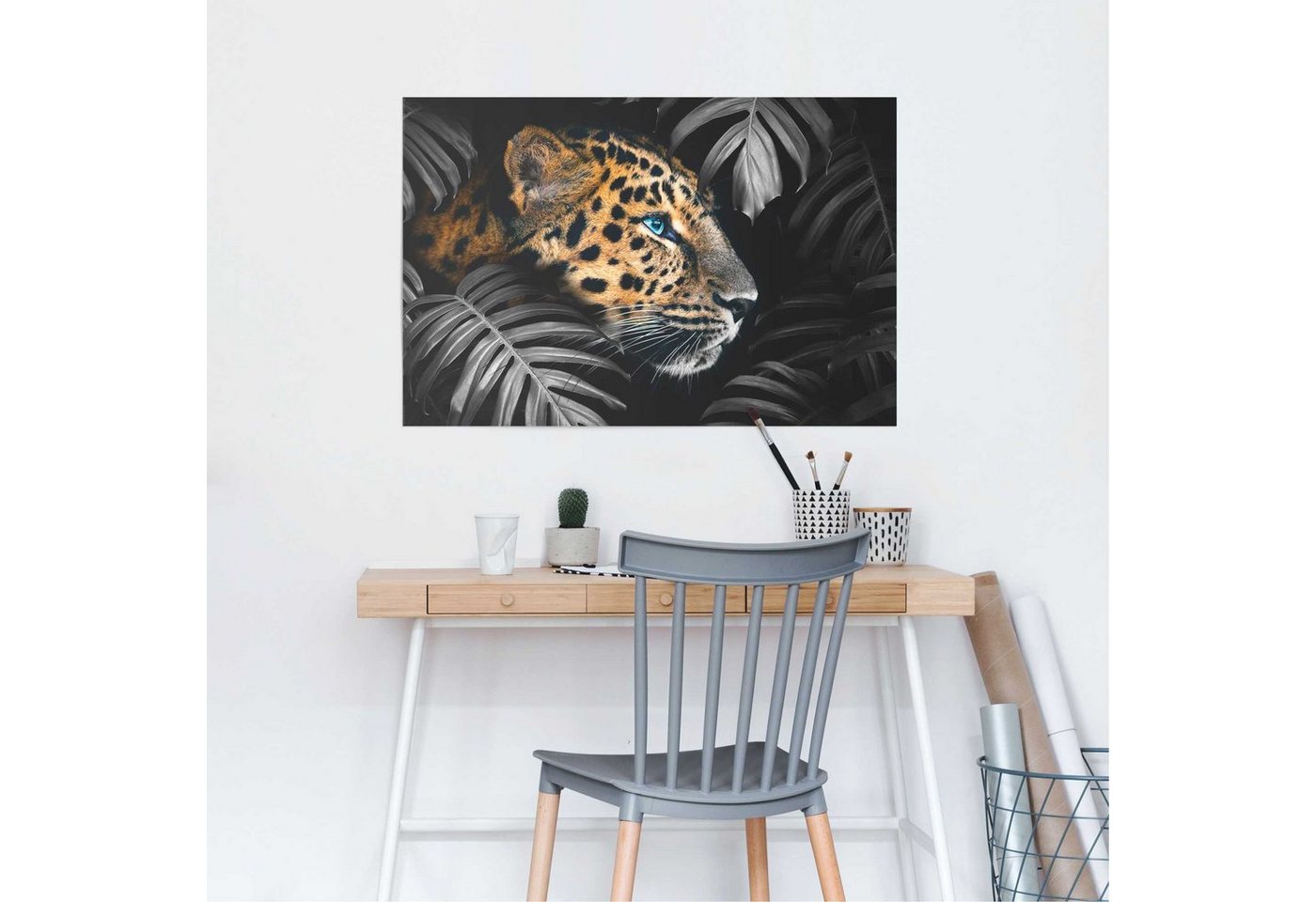 Reinders! Poster Leopard Jungle - Eyecatcher - Tiermotiv - Modern, (1 St) – Bild 2 von 2