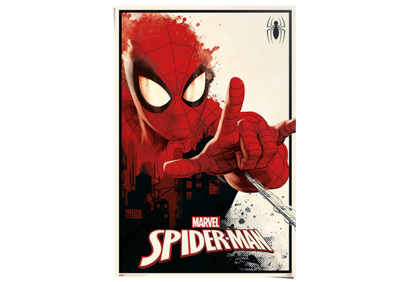 Reinders! Poster Marvel Spiderman - thwip – Bild 2 von 2