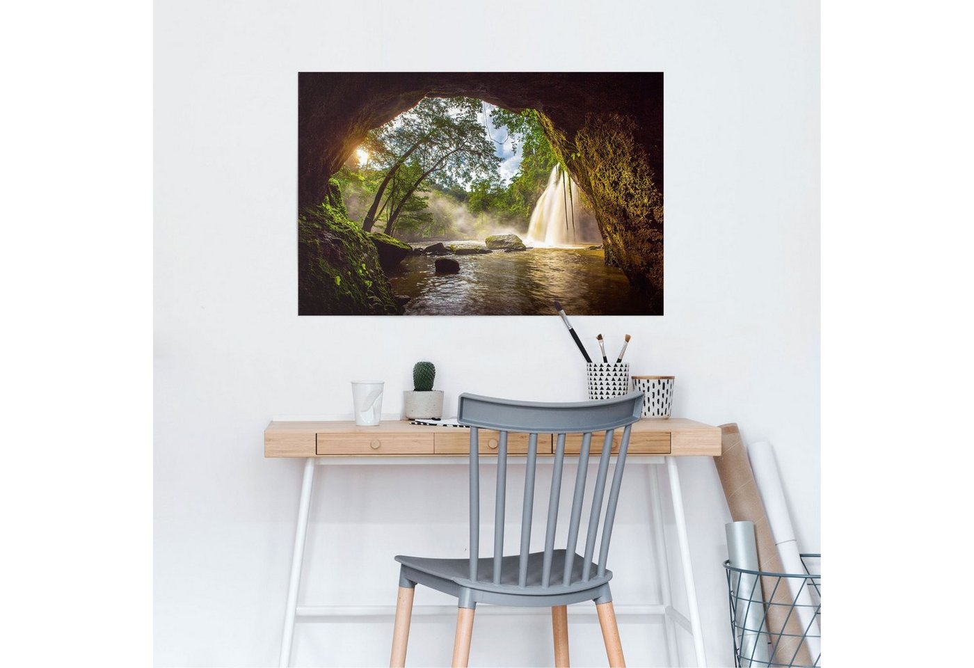 Reinders! Poster Natur Grotte, (1 St) – Bild 2 von 2