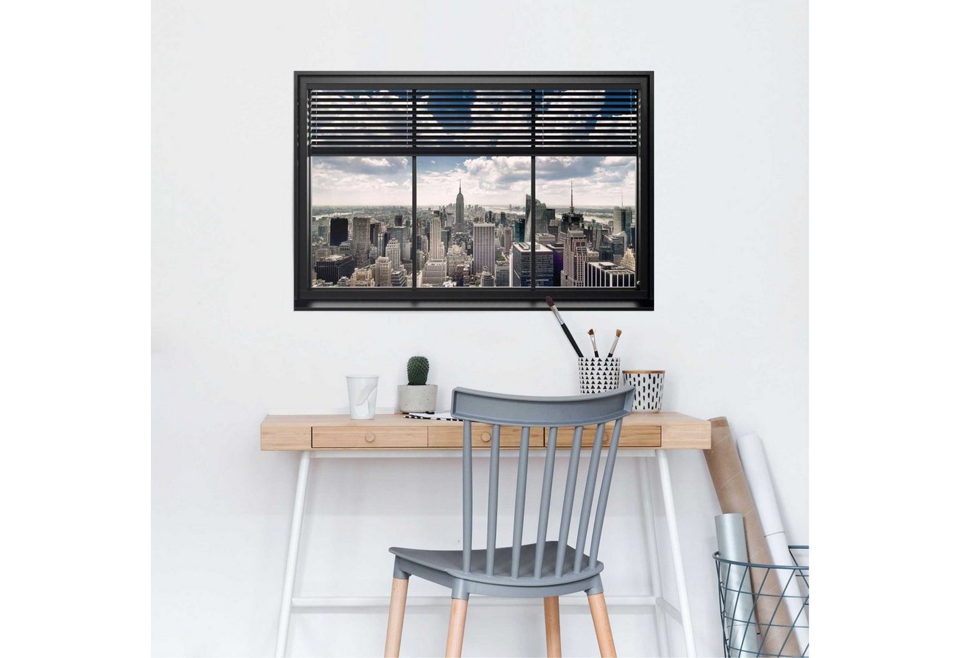 Reinders! Poster New York Fensterblick, (1 St) – Bild 2 von 2