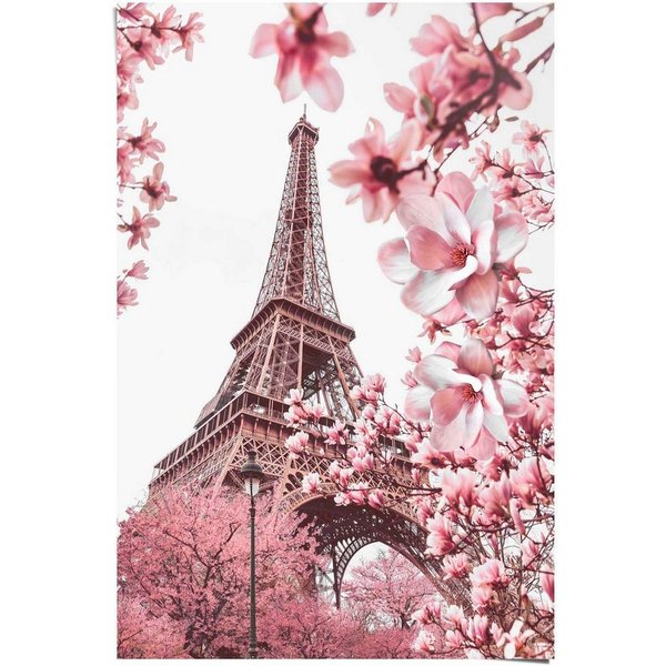 Reinders! Poster Paris in Rosa