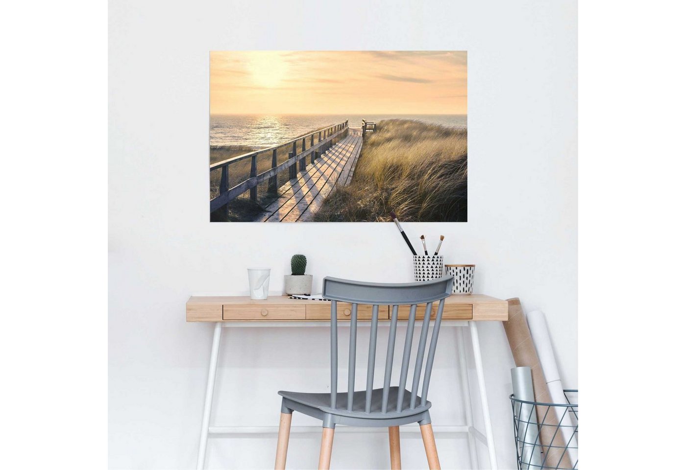 Reinders! Poster Weg zum Strand, (1 St) – Bild 2 von 2