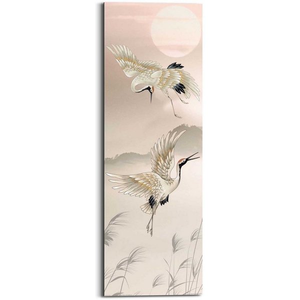 Reinders! Wandbild Kraniche in Pastel