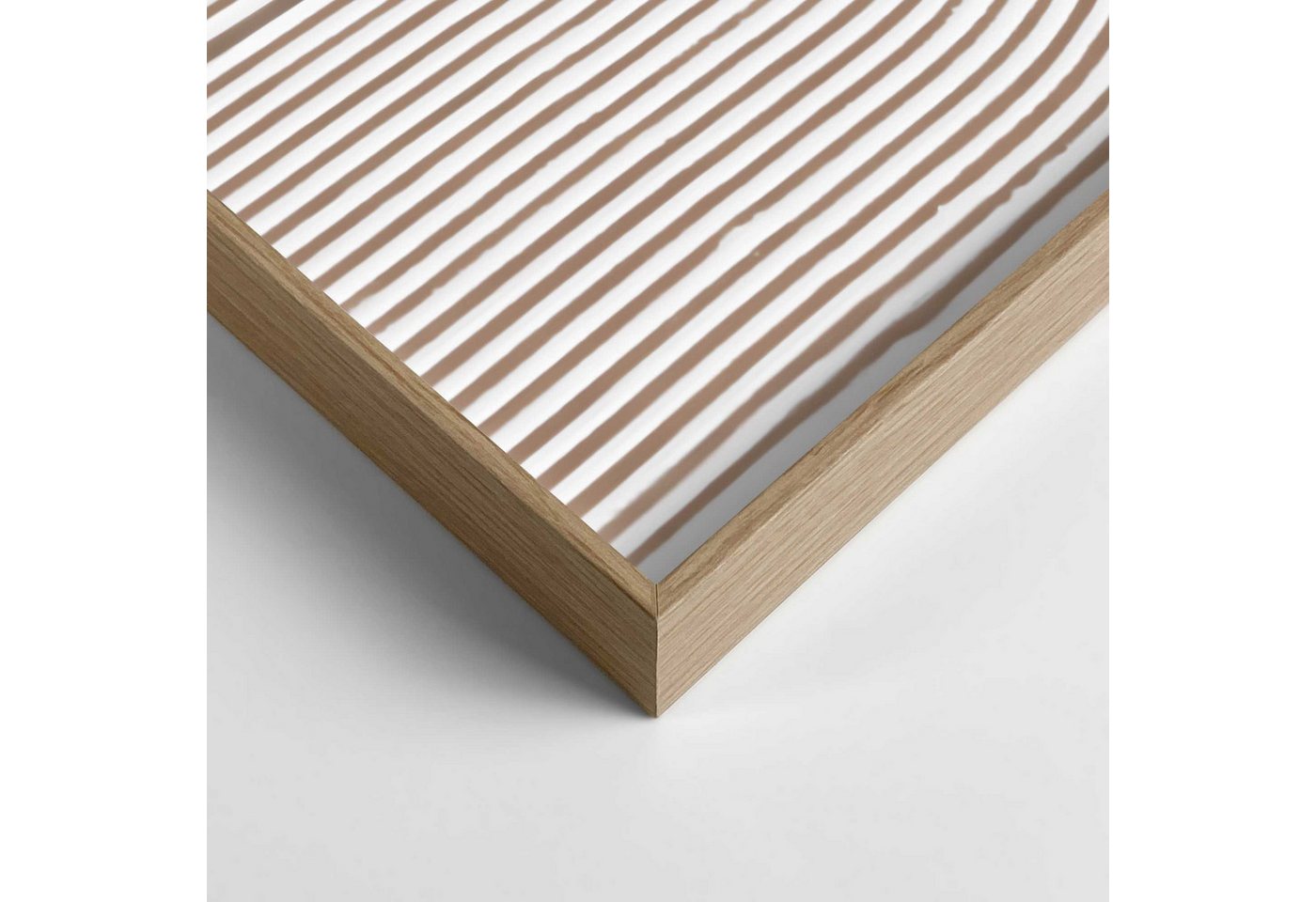 Reinders! Wandbild Reliefbögen, Wohnzimmer - Beige - MDF - Abstrakt - 30x40 cm – Bild 4 von 5