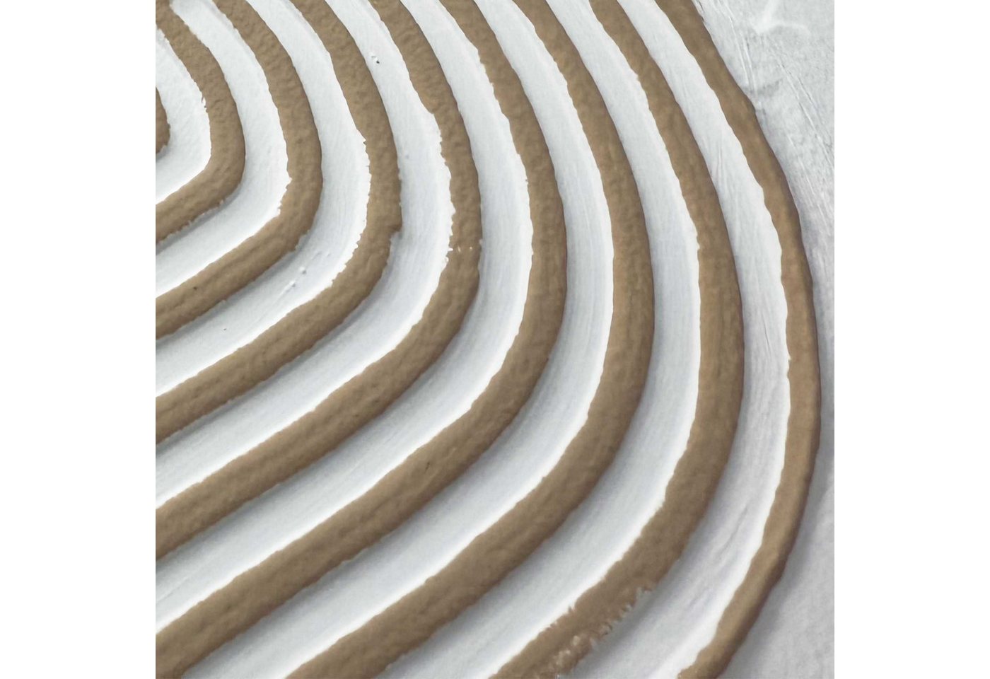 Reinders! Wandbild Reliefbögen, Wohnzimmer - Beige - MDF - Abstrakt - 30x40 cm – Bild 5 von 5